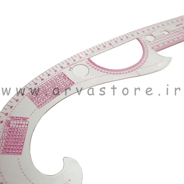 خط کش خیاطی کد 2