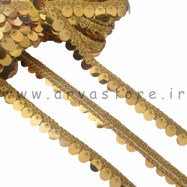 نوار تزئینی پولکی باریک
