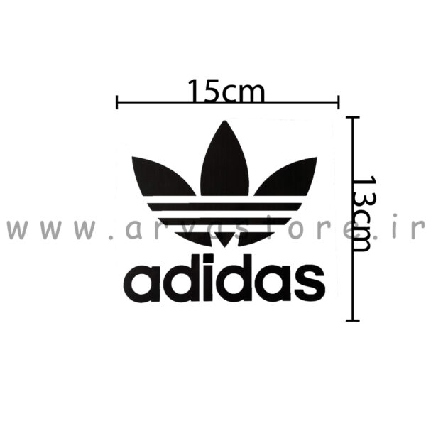 برچسب حرارتی لباس طرحadidas