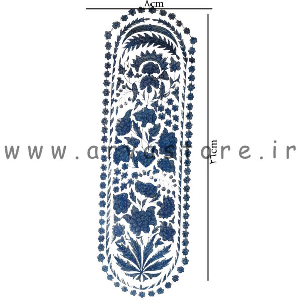 برچسب حرارتی لباس مدل حاشیه سنتی