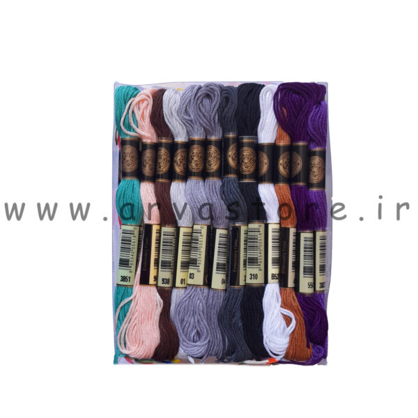 نخ گلدوزی 50 عددی